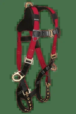 FallTech Tradesman Plus 3D Standard Non-belted Harness Tongue Buckle Leg Adjustment – Large/XL – 7010BLX