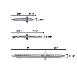 FastCap Blind Nail 3/8″ 100 pcs