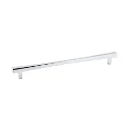 Fence Style 10-1/8″ (256mm) Center to Center, Overall Length 11-5/8″ Chrome Cabinet Pull/Handle