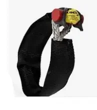 Flexible Synthetic Soft Shackle, Lifting Rated, 2.64 Tons WLL, 6″ Working Diameter