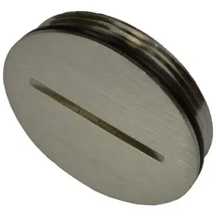 Floor Outlet Cover Screw Cap Replacement – Nickel Allied Moulded