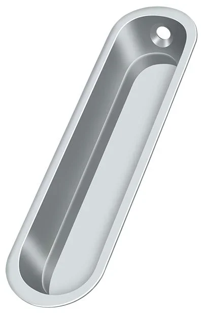 Flush Pull – 4″ x 1″ x 1/2″ – Polished Chrome by Deltana