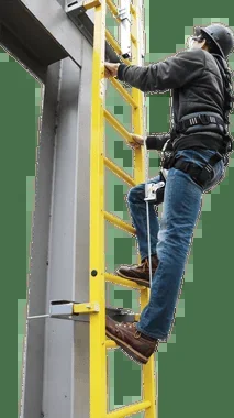 French Creek 40 ft. Ladder Climbing Safety System – VL-38-40