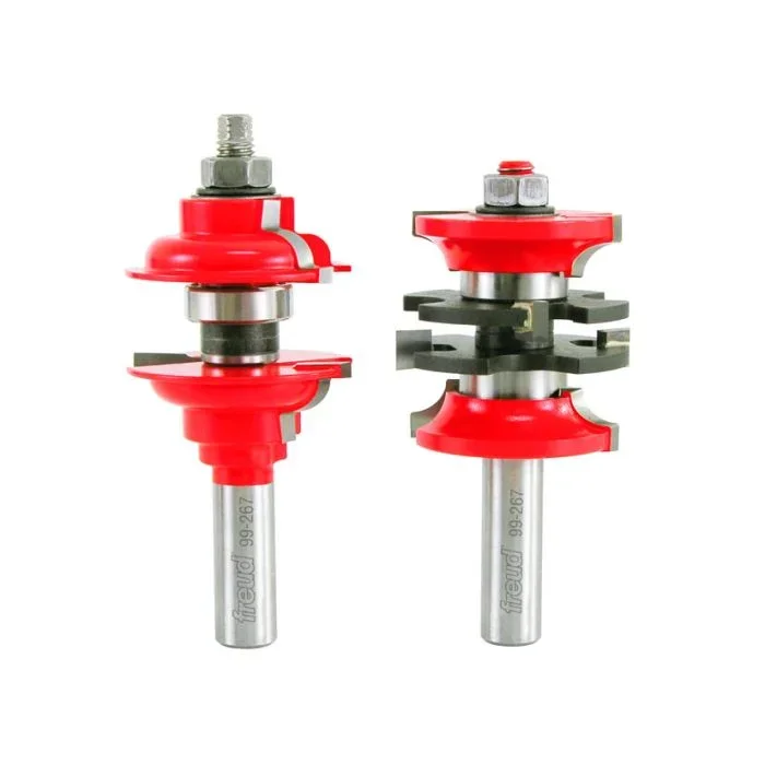 Freud 99-267 Entry and Interior Door Router Bit System, 1-7/8 inch, Alloy Steel