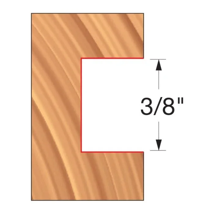 Freud UP172-IC 4″ x 3/8″ x 1-1/4″ Groover Shaper Cutter