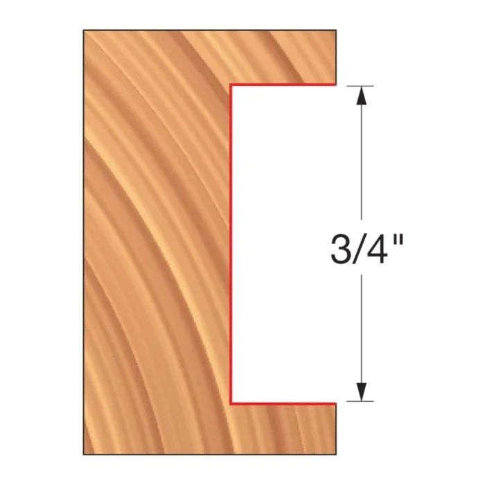 Freud UP174-IC 4″ x 3/4″ x 1-1/4″ Groover Shaper Cutter