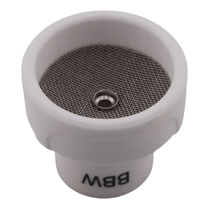FRK BBW Size 16 White Ceramic TIG Cup W/ Diffuser Screen