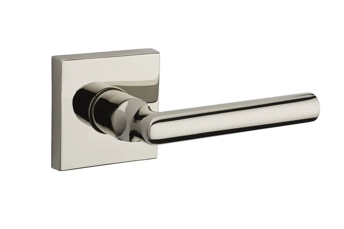 Full Dummy Tube Lever and Contemporary Square Rose – Baldwin Reserve