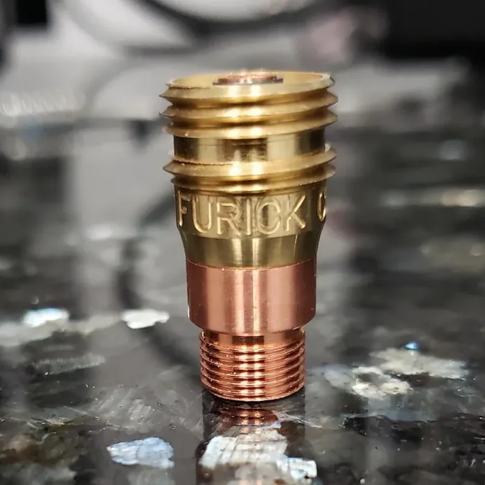 Furick Stubby Gas Lens For 17/18/26 Torches
