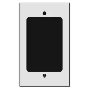 Gap Filler Support Ring for Electrical Wall Plate Cover – 1 Gang