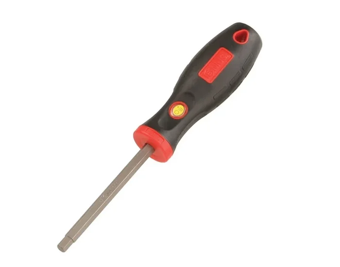 Genius Tools 1/16″ Hex Screwdriver w/Soft Handle, 150mmL – 504+3604