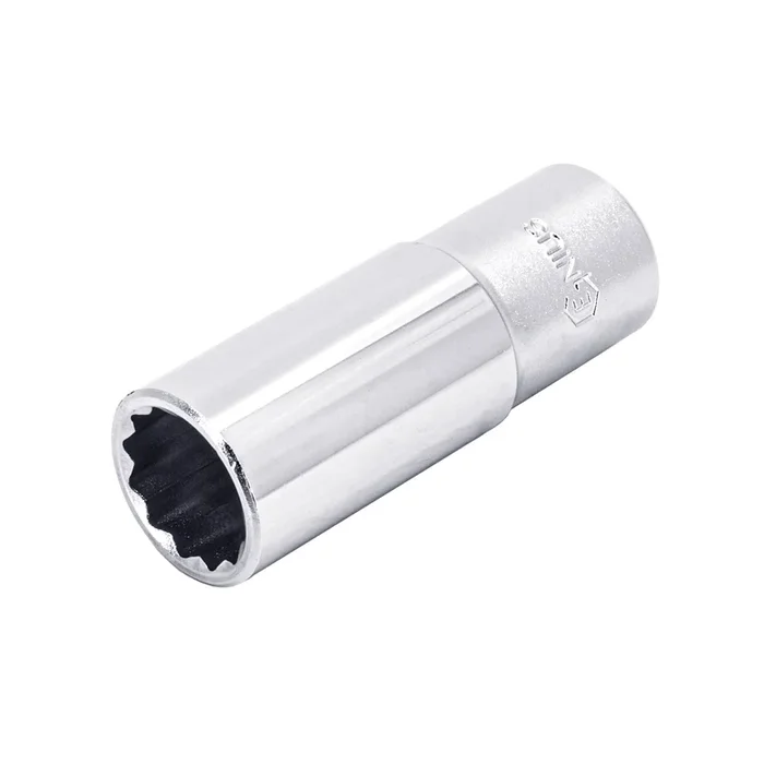 Genius Tools 1/2″ Dr. 1/2″ Deep Hand Socket (12-Point) – 477816