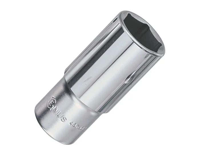 Genius Tools 1/2″ Dr. 40mm Deep Hand Socket – 427840