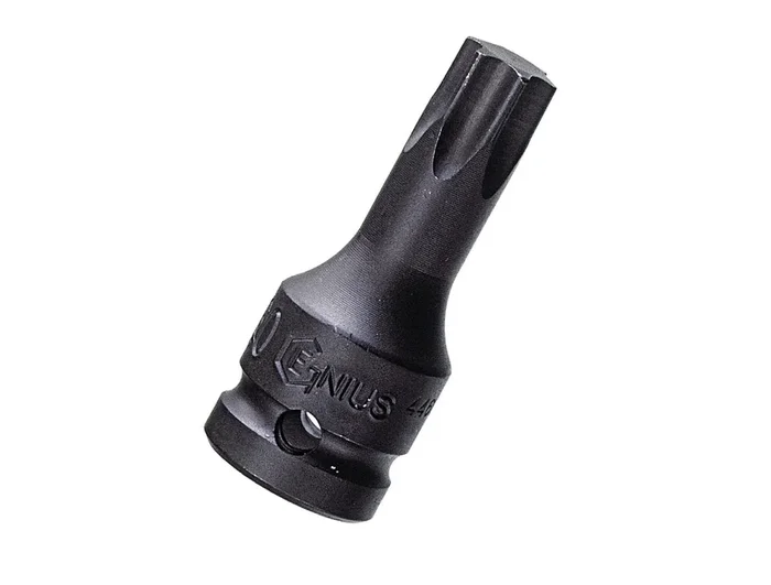 Genius Tools 1/2″ Dr. T-40 Star Impact Bit Socket, 76mmL (CR-Mo) – 4476S40