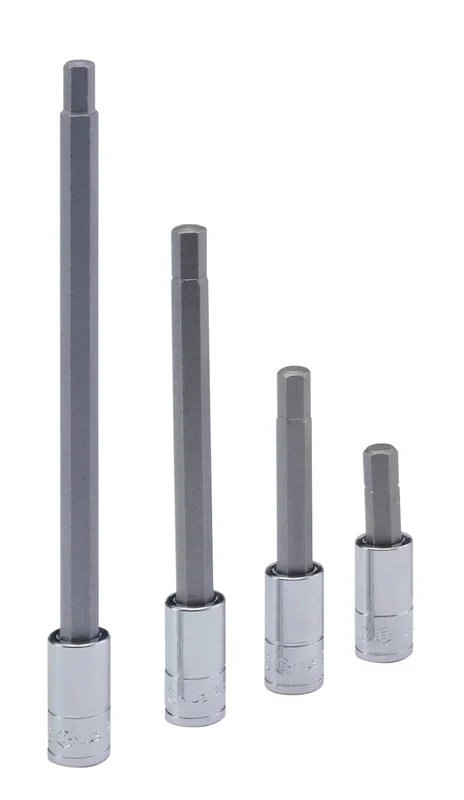 Genius Tools 1/4″ Dr. 2mm Hex Bit Socket, 70mmL – 208+2322
