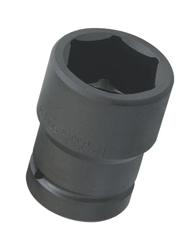 Genius Tools 1″ Dr. 32mm Thin Wall Impact Socket (CR-Mo) – 848032