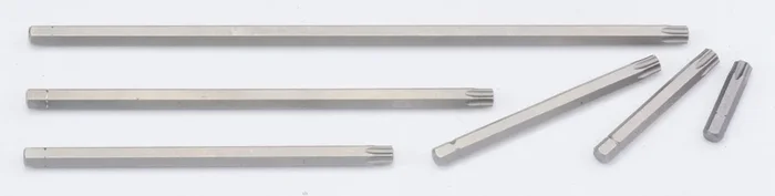 Genius Tools 12mm Hex Shank, T-60 Star Screwdriver Bit, 88mmL – 6560