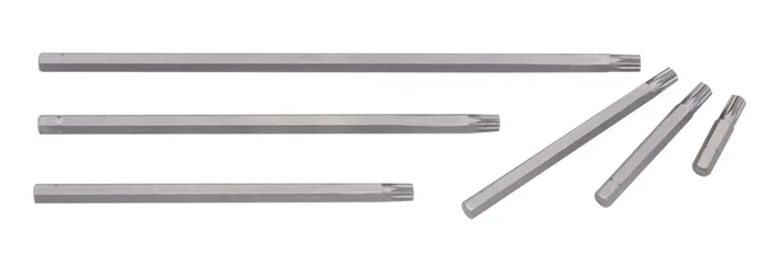 Genius Tools 14mm Hex Shank, M14 Triple Square Screwdriver Bit, 30mmL – 8114