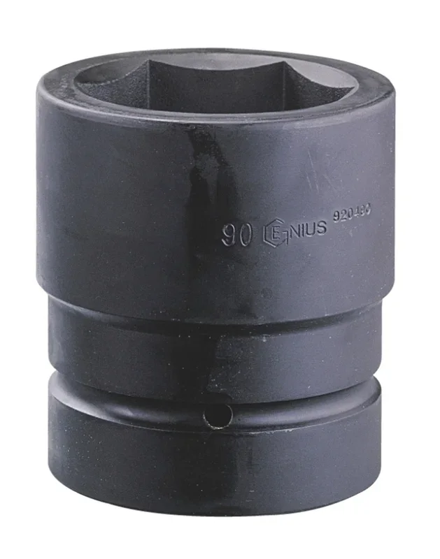 Genius Tools 2-1/2″ Dr. 120mm Jumbo Impact Socket (CR-Mo) – 920520
