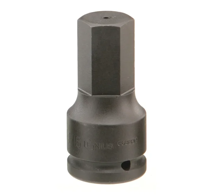 Genius Tools 3/4″ Dr. 15/16″ Hex Impact Bit Socket, 88mmL (CR-Mo) – 668830