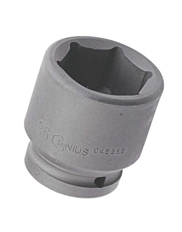 Genius Tools 3/4″ Dr. 46mm Impact Socket (CR-Mo) – 645246