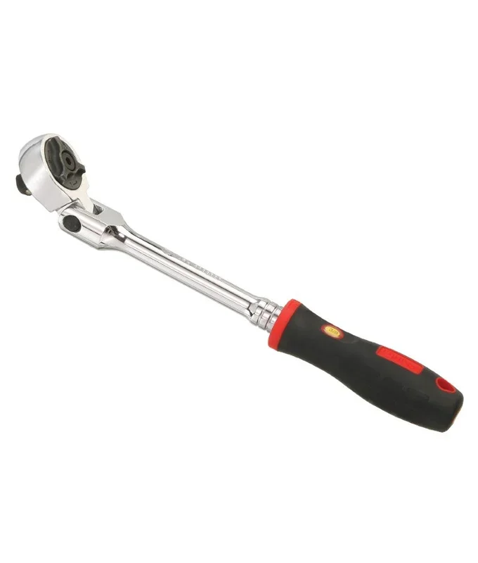 Genius Tools 3/8″ Dr. 72 Teeth Flex Head Ratchet, 320mmL – 383338S