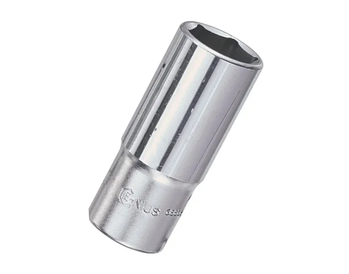 Genius Tools 3/8″ Dr. 8mm Deep Hand Socket – 326308