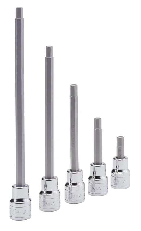 Genius Tools 3/8″ Dr. 9/32″ Hex Bit Socket, 220mmL – 310+3818