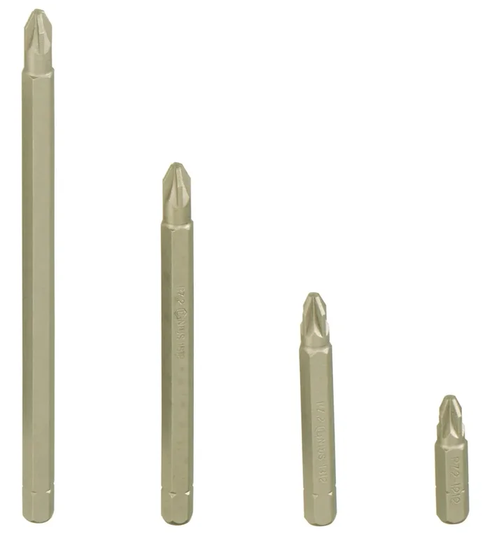 Genius Tools 5/16″ Hex Shank, PZ.3 Posidriv Screwdriver Bit, 56mmL – 1323