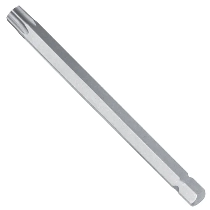 Genius Tools 5/16″ Hex Shank, T-50 Tamperproof Star Screwdriver Bit, 88mmL – 7550