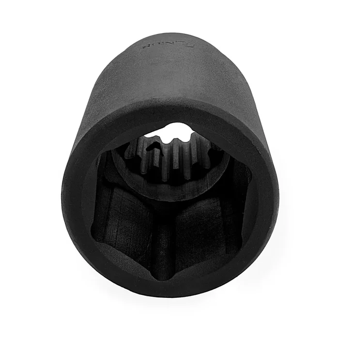 Genius Tools #5 Spline Dr. 1-15/16″ Deep Impact Socket (CR-Mo) – 569562