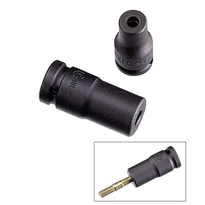 Genius Tools GNS410100 1/2″Dr M10 X 1.00 Stud Bolt Sk