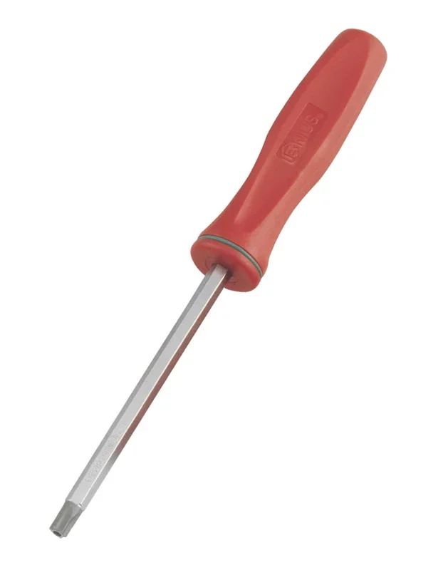 Genius Tools T-45 Tamperproof Star Screwdriver w/Plastic Handle, 250mmL – 595+7945