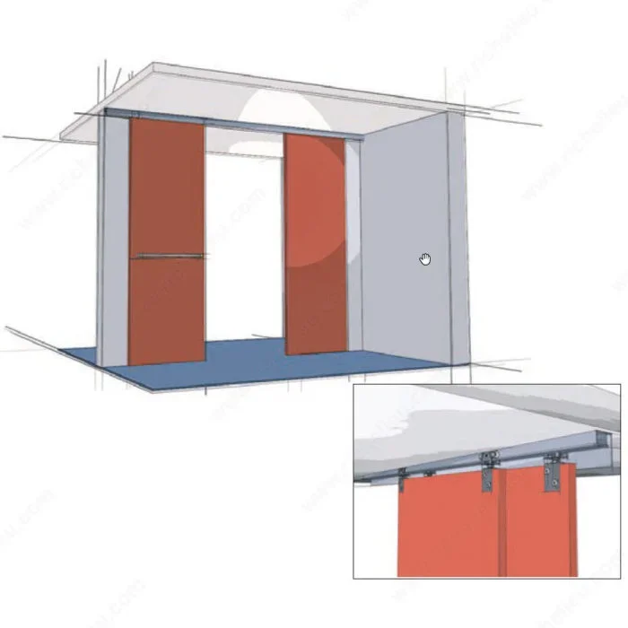 Grant TopLine 73-000 Series Sliding Door System by Richelieu