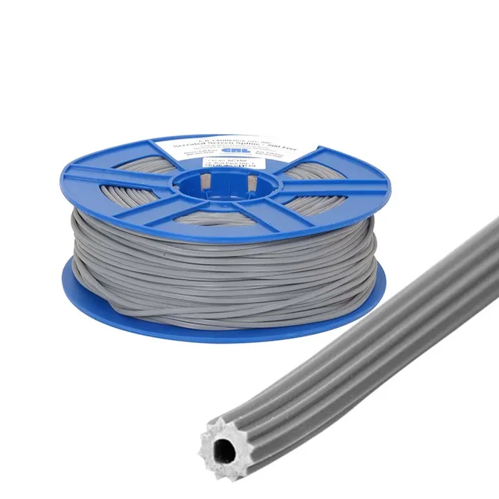 Gray .145 Screen Retainer Spline – 500′ Roll by C.R. Laurence