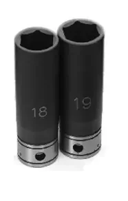 GREY PNEUMATIC 1/2″ DRIVE X 24MM DEEP LENGTH DUO-SOCKET