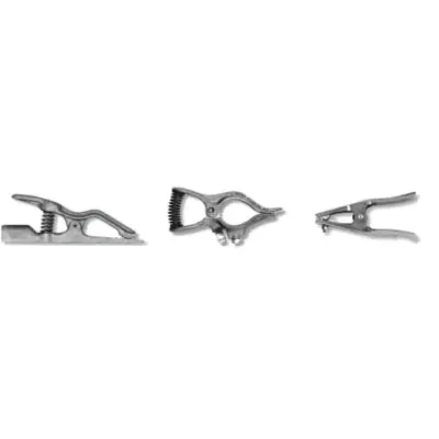 Ground Clamp, 500 A, Ball Point 4/0, Flat Jaw
