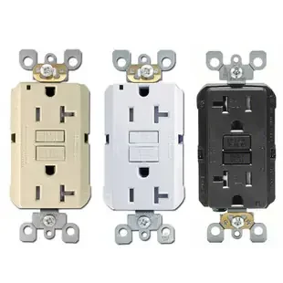 Ground Fault Decora Receptacles 20A Tamper Resistant Leviton