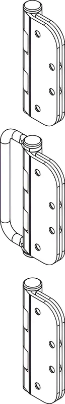 Hafele Mortise Offset Hinge/Handle Set – High-Quality Architectural Hardware