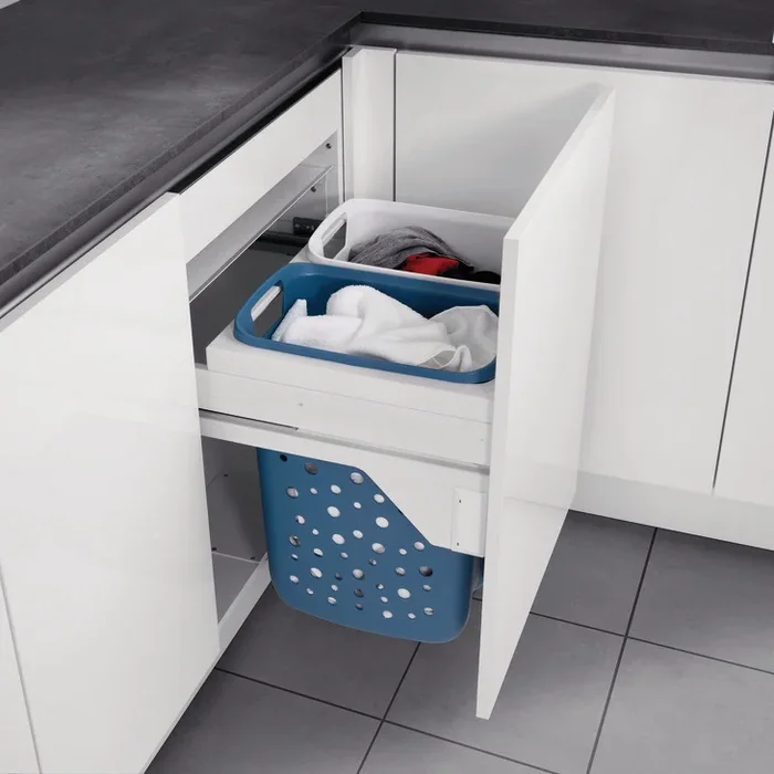 Hailo 60 Laundry Hamper by Hafele – Full Extension Storage Solution