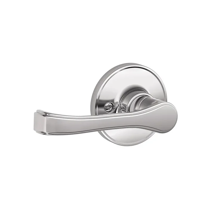 Half Dummy Lock Torino Lever – Bright Chrome Finish by Schlage Residential