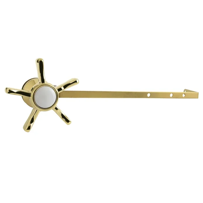 Hamilton Universal Front or Side Mount Toilet Tank Lever – Polished Brass