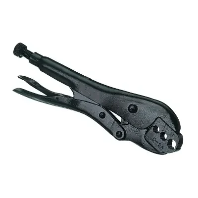Hand-Held Ferrule Crimp Tools, 3/16 in; 1/4 in, Black