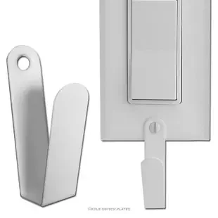 Handy Switch Plate Hooks