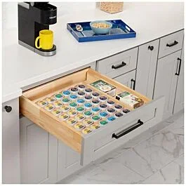 Hardware Resources 15″- 20″ Adjustable Coffee Pod Drawer Insert