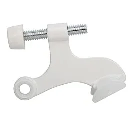 Heavy Duty Hinge Pin Door Stop, White