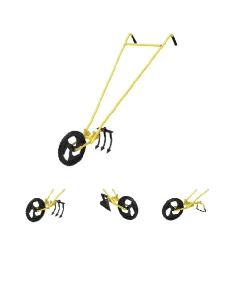 Hectare Wheel Hoe: Versatile Weeder & Cultivator with Attachments