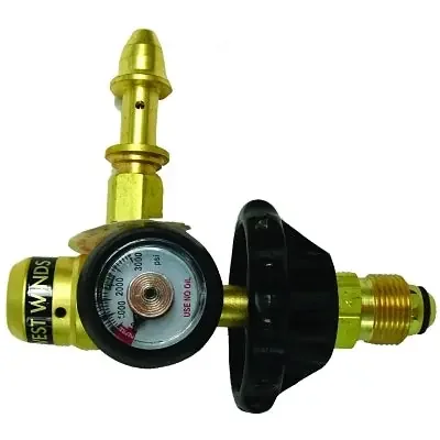 Helium-Air Mixer Inflators, 60% Helium; 40% Air