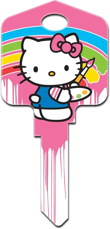 Hello Kitty Paint – Colored Key Blanks by Howard Keys