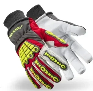 HEXARMOR 4073W CHROME SLT WINTER IMPACT GLOVES MEDIUM